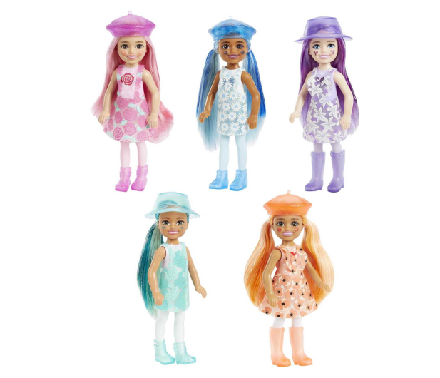 Barbie Color Reveal Chelsea Lalka Słońce i deszcz - 1051904 - zdjęcie 4